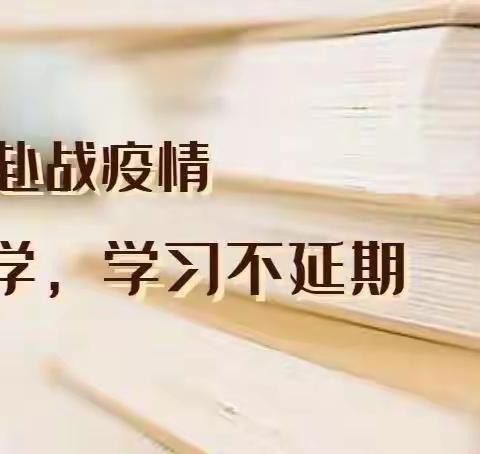 你我同行战疫情，携手共进学不停——大板桥中心学校“停课不停学”活动