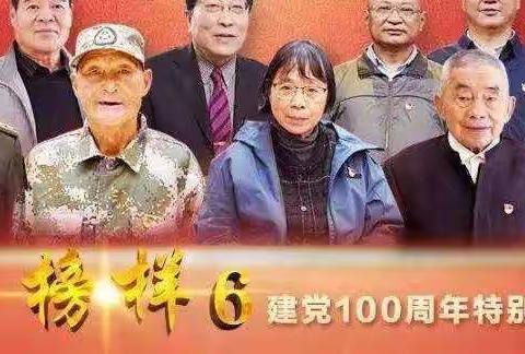 大荔县福安幼儿园党支部组织全体党员观看《榜样6》专题节目