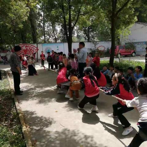 一根绳一条心 寺后郭小学2021年春期拔河比赛
