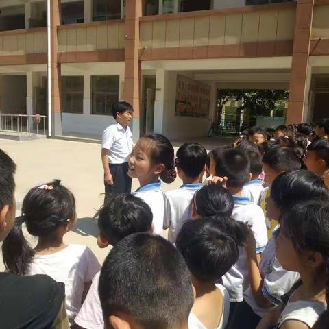 2021朱集镇王岗小学防溺水安全教育活动