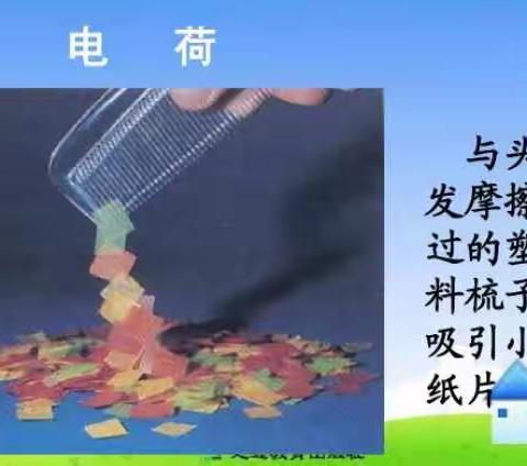 单县经济开发区实验小学五年级一级部科学小实验系列——被吸住的小纸片