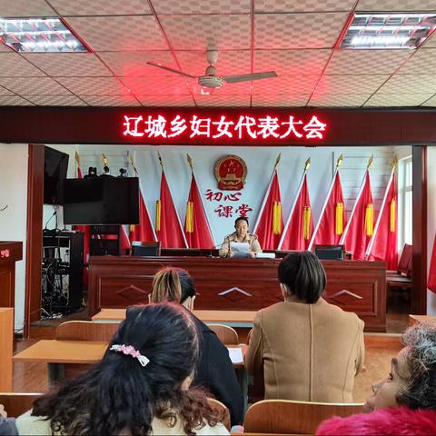 【巾帼担重任，换届谱新章】辽城乡圆满完成妇联换届工作