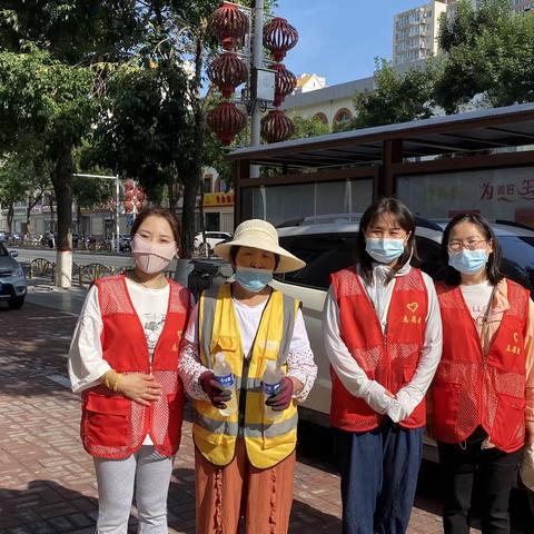 固安县第八小学喜迎“七一”系列活动之“为群众办实事”(二)