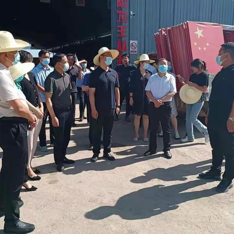 陇南市市委、常委、组织部长、统战部部长李荣一行在各级县领导的陪同下莅临我公司调研指导工作