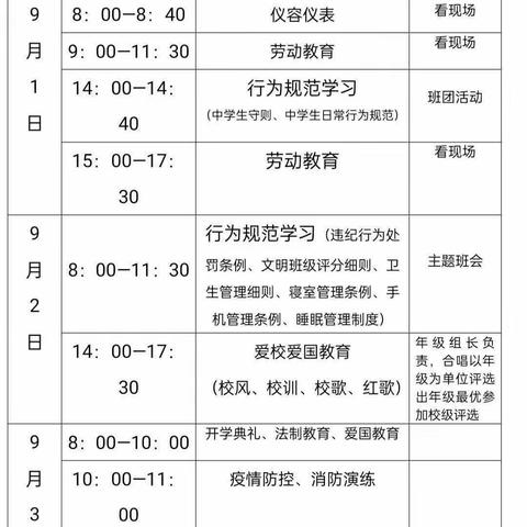 沅江市第四中学C2203——立德树人·德育先行入学教育活动