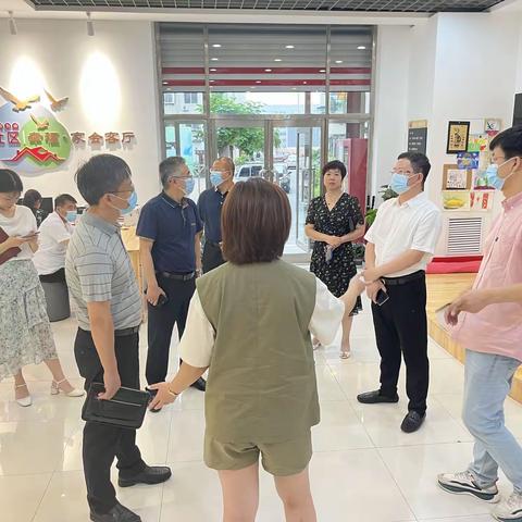 侨联领导到丰泽社区调研指导工作