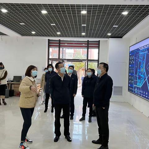 市委组织部部长闻然、区委书记刘志寰一行到丰泽社区调研