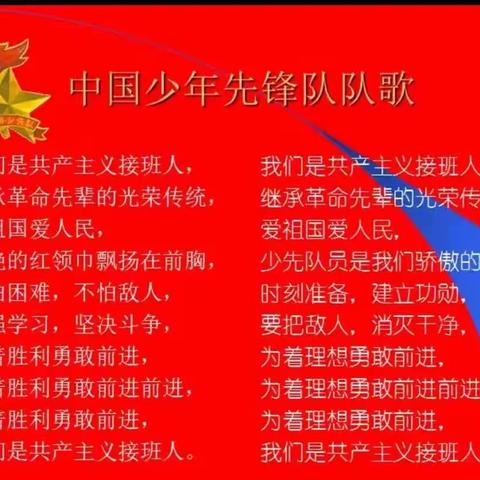 汭丰镇龙王村小学开展“喜迎二十大，争做好队员”主题建队日活动！