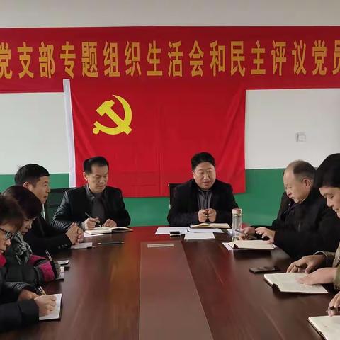 城郊乡中心校召开党支部专题组织生活会和民主评议党员会