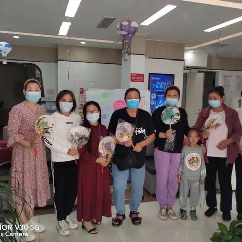 坊子崇文街支行“清风徐来 尽扇尽美”第二期手工DIY沙龙活动