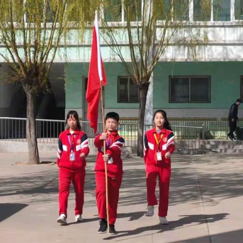 翼城县春雷学校新生入队仪式