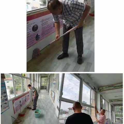 开展灾后清理整治，彰显文明先进风采