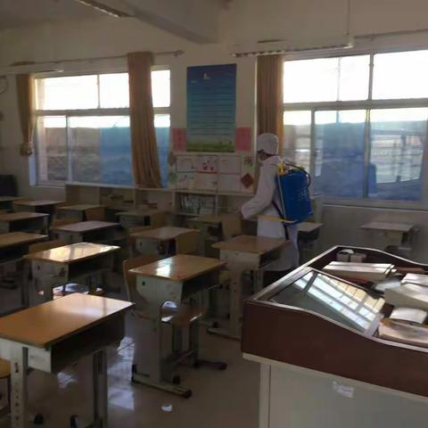 锦绣川大水井小学举行开学各项演练，为开学做准备