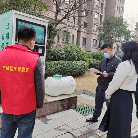 【东城区天宝路街道办事处盛世花园社区】严把清水关，为民送健康