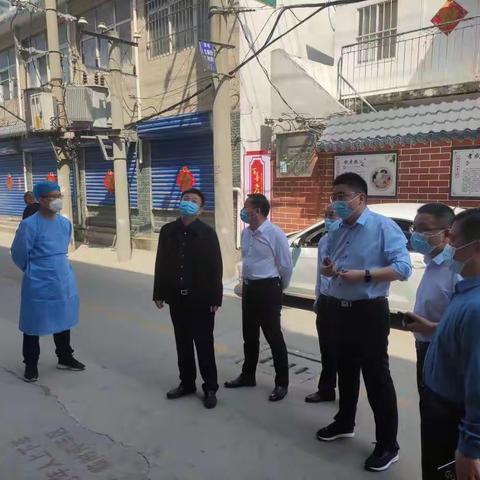 区委书记李湛督导检查养老机构疫情防控和安全生产工作