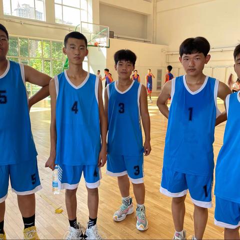 堼中参加蓟州区中小学3v3篮球比赛