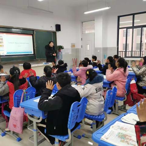 魅力绽放，收获成长-----宁陵县长江学校英语公开课