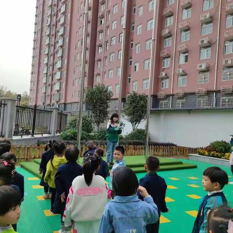 息县第五幼儿园“铭记历史，爱我中华”主题升旗仪式