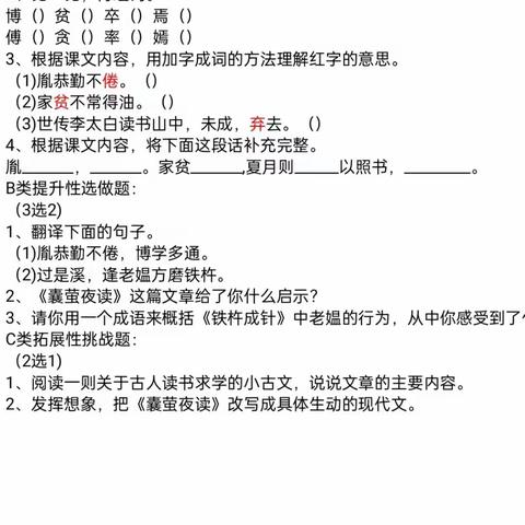 南田学校双减动态——作业设计