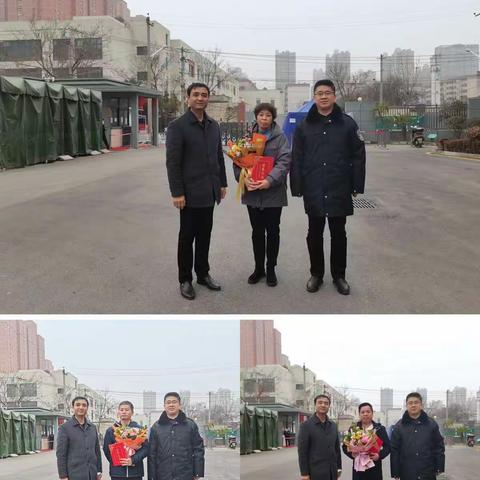 心系一线，情暖职工—沣东新城管委会王龙超主任看望和平社区卫生服务中心一线抗疫工作人员