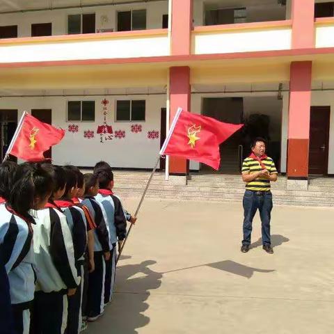 〝学雷锋树新风文明礼貌月〞活动之旧县小学大队活动一一校园文明在践行