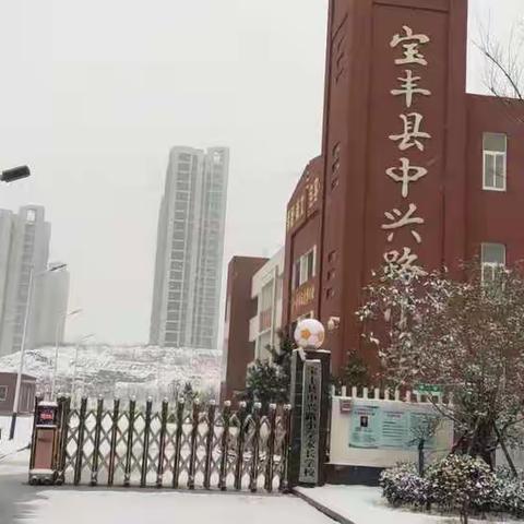 “风雨送春归  飞雪迎春到” ——宝丰县中兴路小学开展新春慰问活动