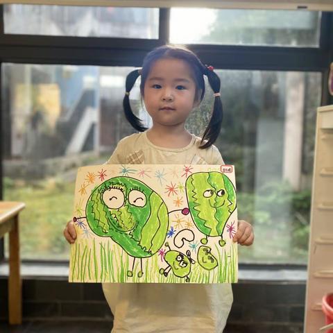 儿童画四班汇报活动