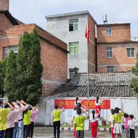 【五红培根铸魂】做红色传人，过快乐六一——新陂乡庙背小学六一活动小记