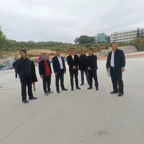 调研推进校庆筹备 砥砺前行成果展示—枫亭镇党委书记蔡俊宾一行调研枫中百年校庆教育教学成果展示筹备工作