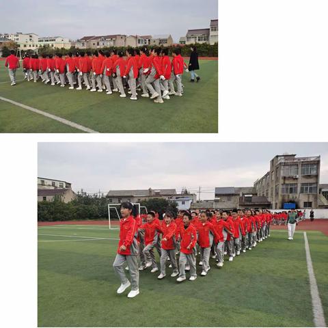 舞青春风采，扬希望风帆——八巨镇中心小学举行学生广播操比赛