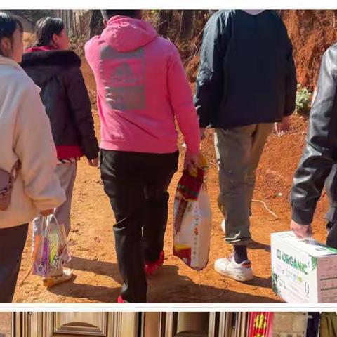 伸出温暖手，打开爱心门——文山市第一中学校团委开展慰问孤儿学生活动