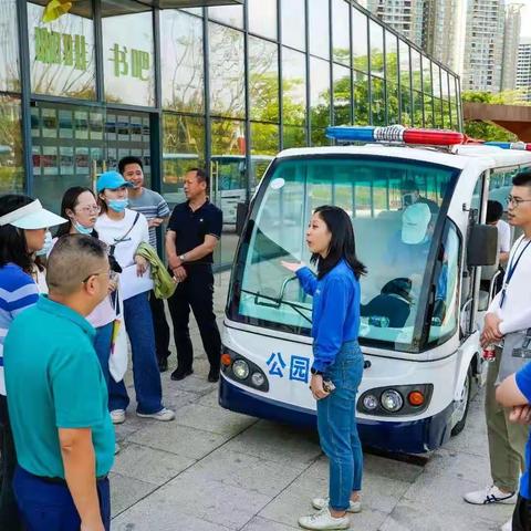 区城市管理和综合执法局组织赴南山区调研学习市容环境工作