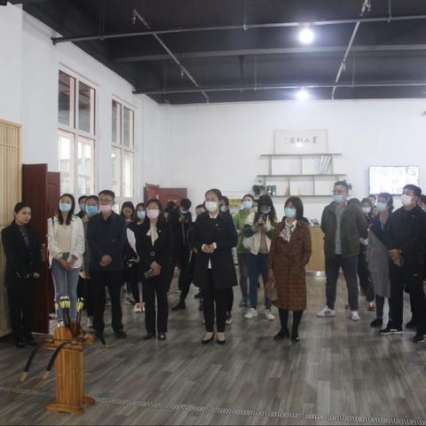 莱芜团区委一行到郭店街道虞山六艺馆观摩交流