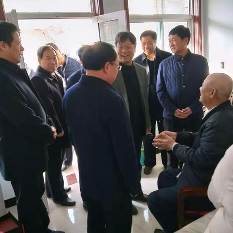 市领导慰问我所离休干部