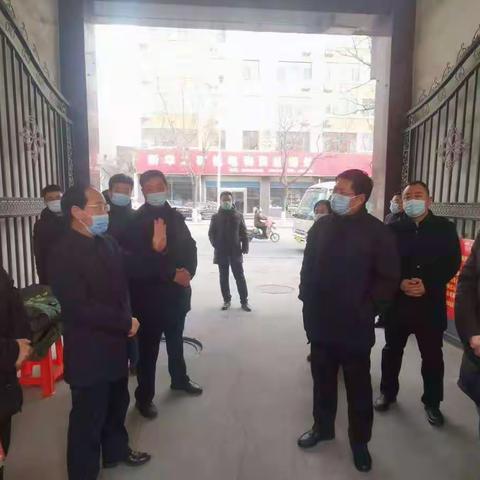 市领导路铭、宋怀志偕同妇联领导到干休所督导疫情防控工作