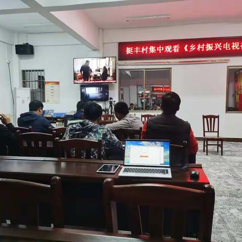 龙桥镇《乡村振兴电视夜校》挺丰会场