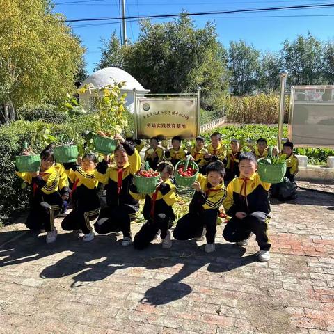 漫漫瓜果情，浓浓秋收乐 北五十家子镇中心小学劳动实践活动纪实