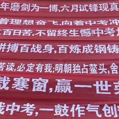 三载枕戈凌云志，百日宣誓傲群雄———陶城镇初级中学中考百日宣誓大会