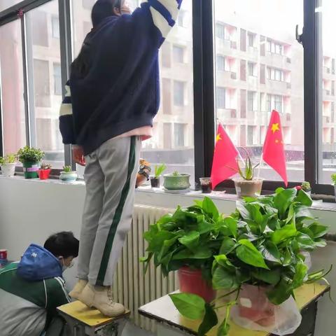 “疫”尘不染，“净”待花开——洋河实验小学校园卫生大扫除活动