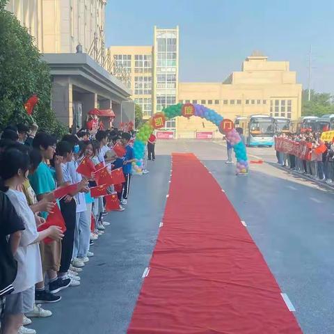 青春无悔，拼搏奋斗定乾坤-泗洪县洪桥学校中考出征仪式