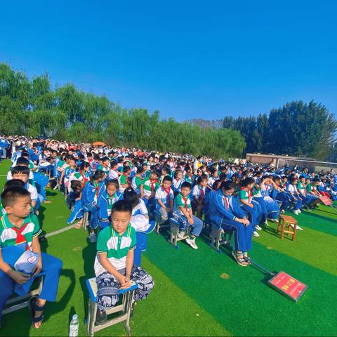 【大集镇姚集小学】2021年秋季开学典礼圆满成功！！
