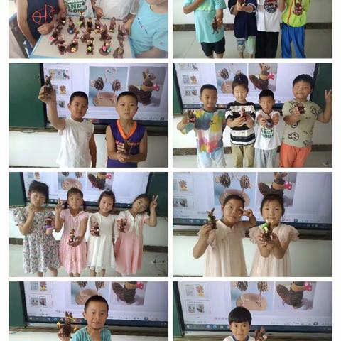 多彩活动 夯实“双减” ——池北一小暑期托管美术实践活动