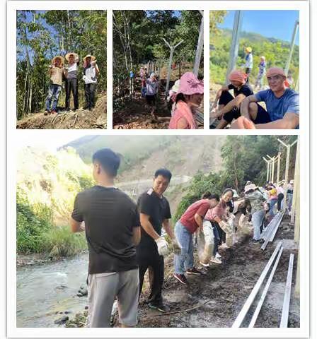 这个教师节 我们不一样——金水河镇中学全体教职工参与强边固防