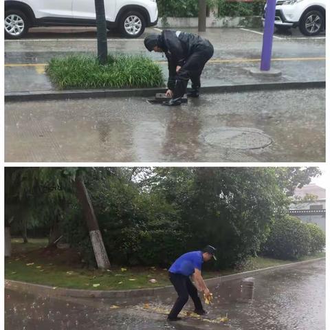 宿豫区城管局——积极应对暴雨天气，全力以赴排水抢险