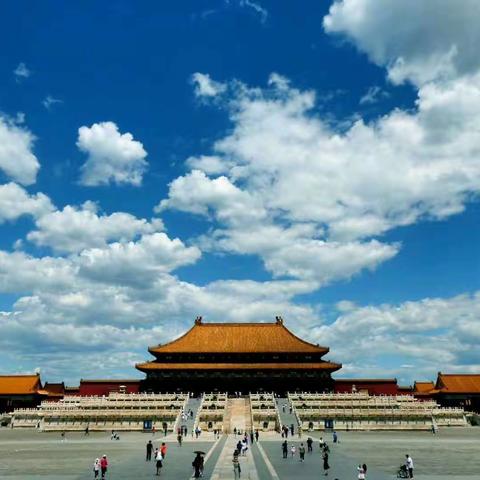 故宫一片吉祥天