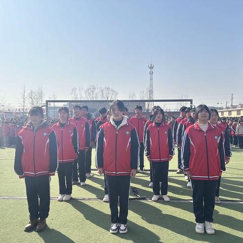 “学习二十大  书香溢校园”兰陵县艾曲志成学校升旗仪式第四期