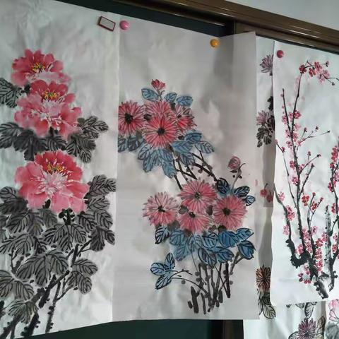 胜坨镇实验小学润智课程之中国画