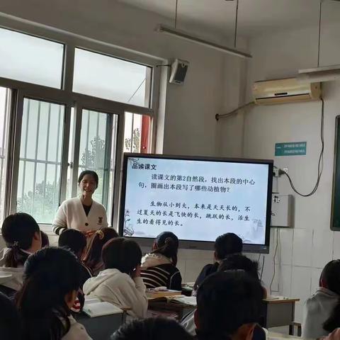 精彩齐绽放 赛课促成长——潘庄镇中心小学举办教学能手教学评比活动