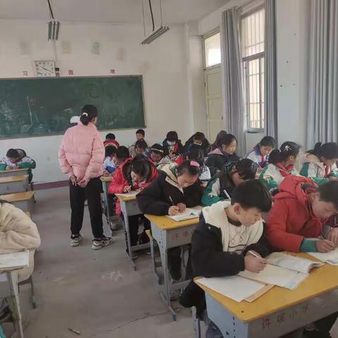 规范写字，写漂亮字——许垓小学举行写字比赛🏆