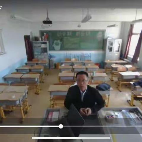 “疫情期间守初心 线上教学展风采”                 曙光镇中心小学